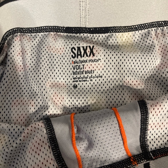 SAXX Men's Boxer Briefs with Beer Can and Maple Leaf Print - Picture 4 of 11